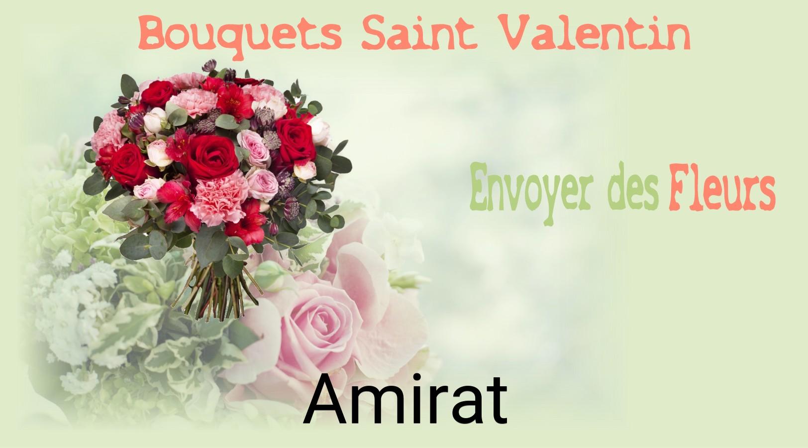 Roses de Saint-Valentin livrées à Amirat